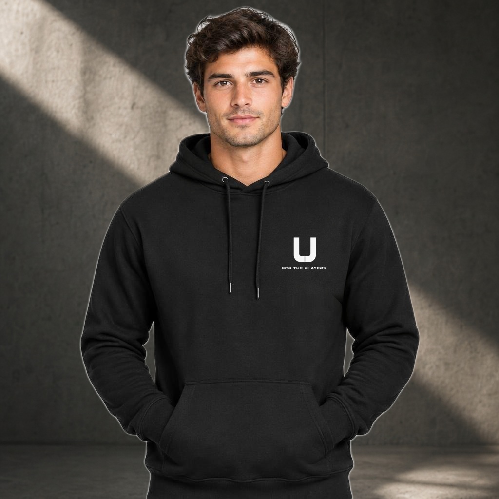 Men's Supply Hood, view 1, Metallic silver logo